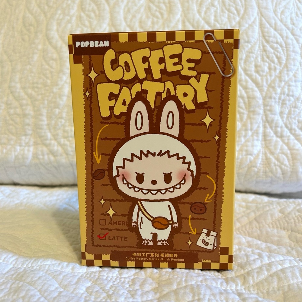 POP BEAN Coffee Factory Series - Plush Pendant - DIMOO Taster